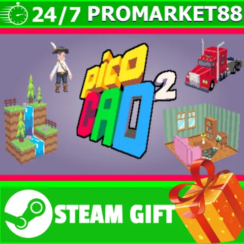 ️ВСЕ СТРАНЫ+РОССИЯ picoCAD 2 STEAM GIFT