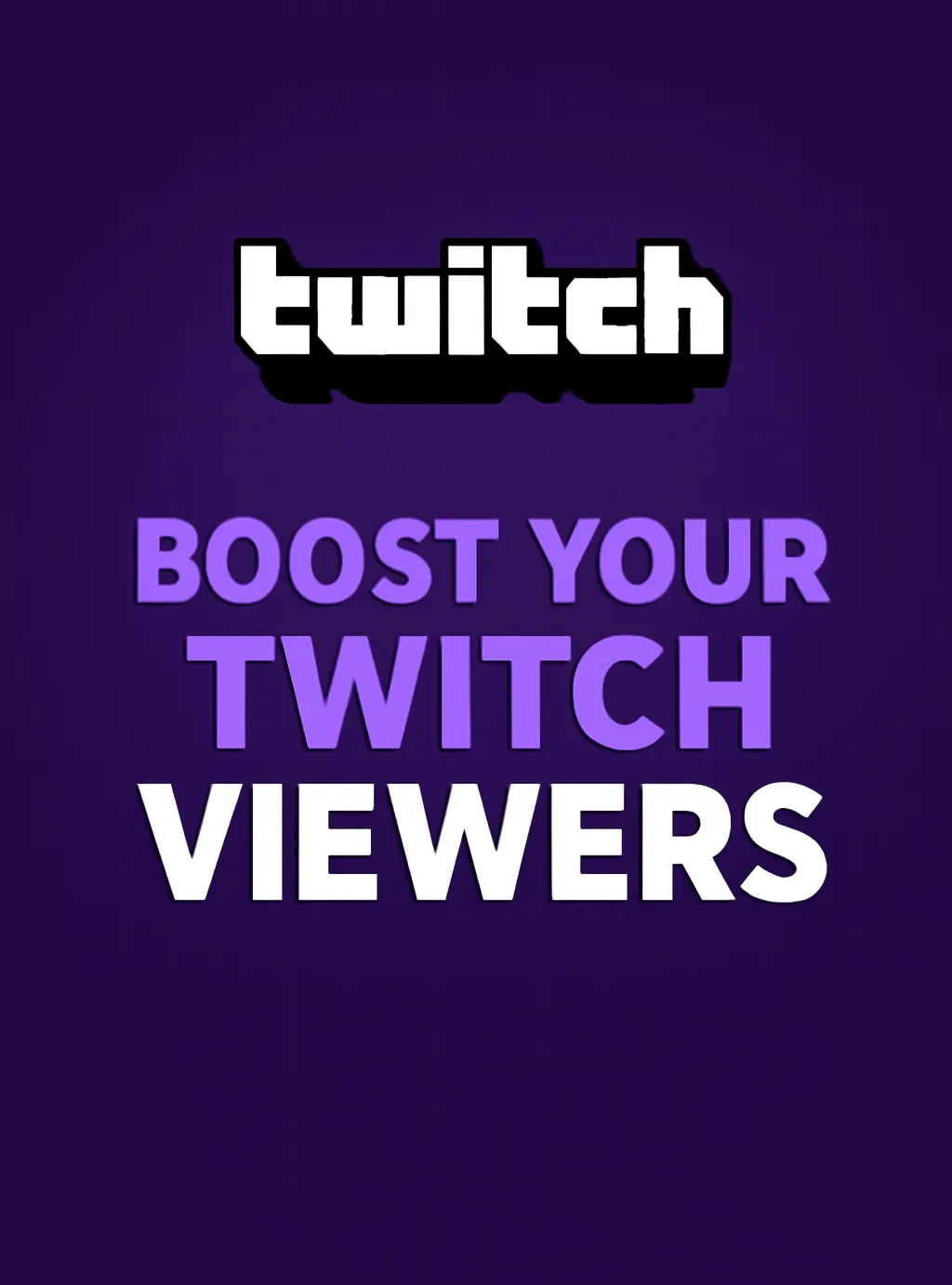 Живые Зрители Twitch / Живые Просмотры Twitch / Продвижение канала Twitch