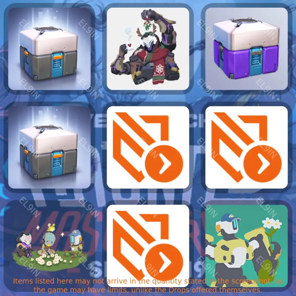 Overwatch 2Твич Дропсы9 предметов + 