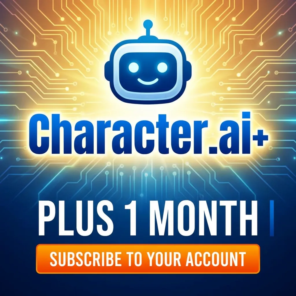 Character.ai+ PLUS на 1 месяц | Подписка на ваш аккаунт