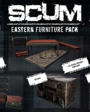  SCUM Eastern Furniture Pack /Steam Ключ / Только  Европа