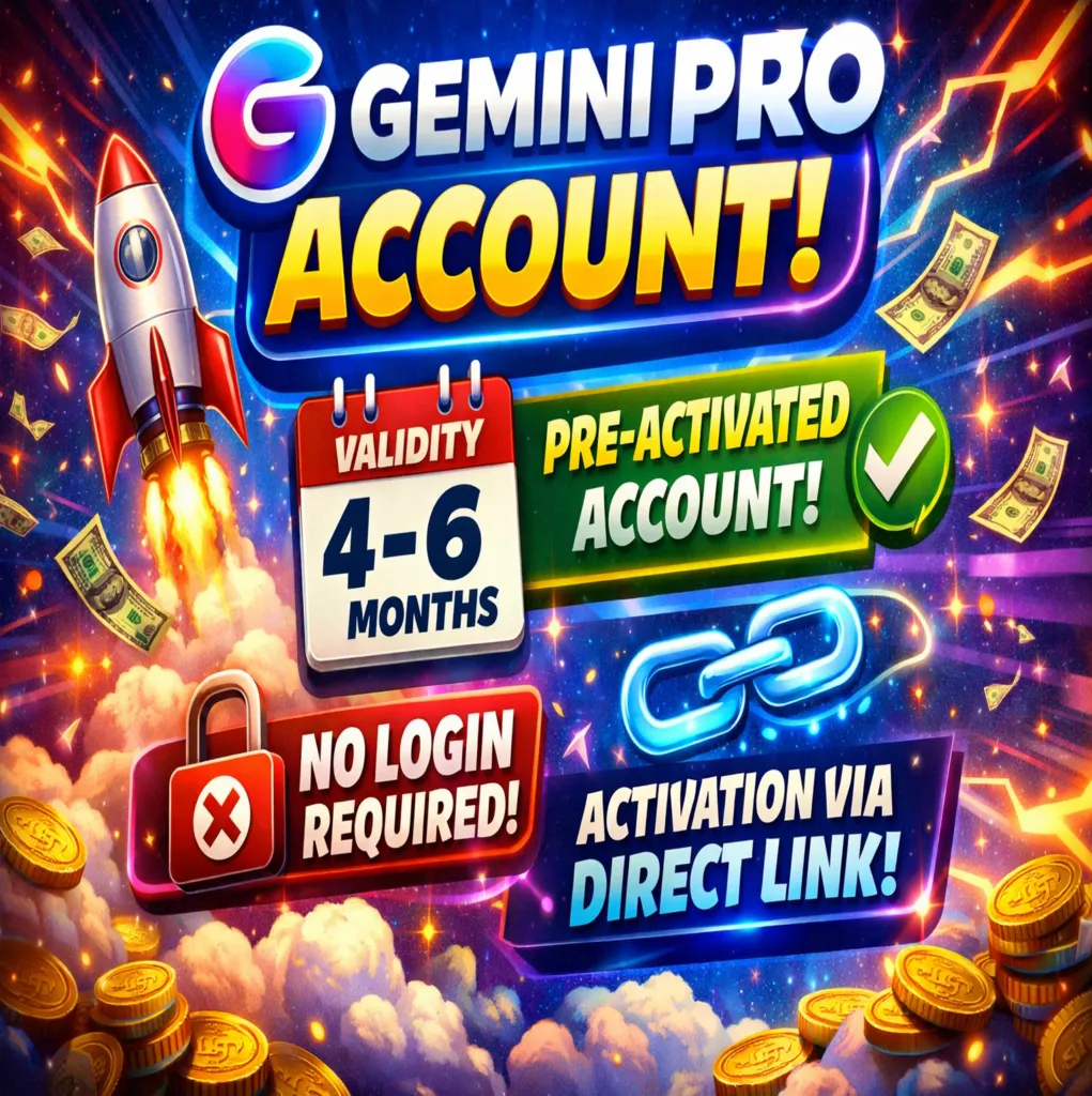 Gemini Ai Pro 4/6 месяцев | Вход в систему не требуется ✅ | Antigravity + Veo3+ Pro🍌