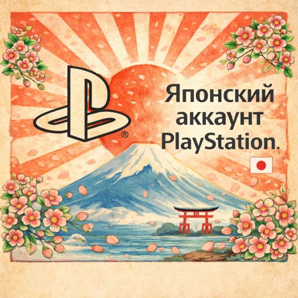 Японский аккаунт PlayStation PS4/PS5 ???????? - Создать на вашу почту