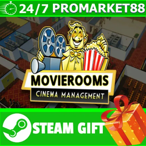 ️MOVIEROOMS: Cinema Tycoon Management game STEAM GIFT