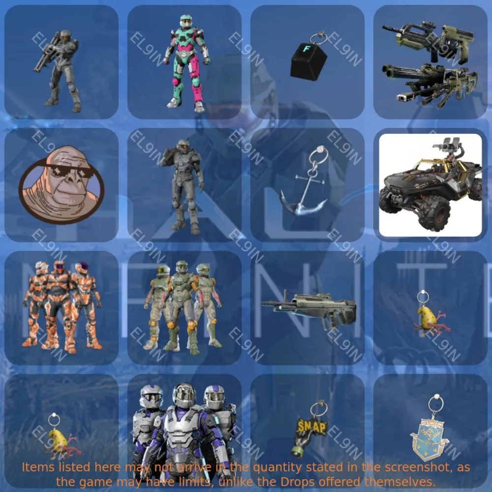 ️Halo InfiniteТвич Дропсы16 предметов + 