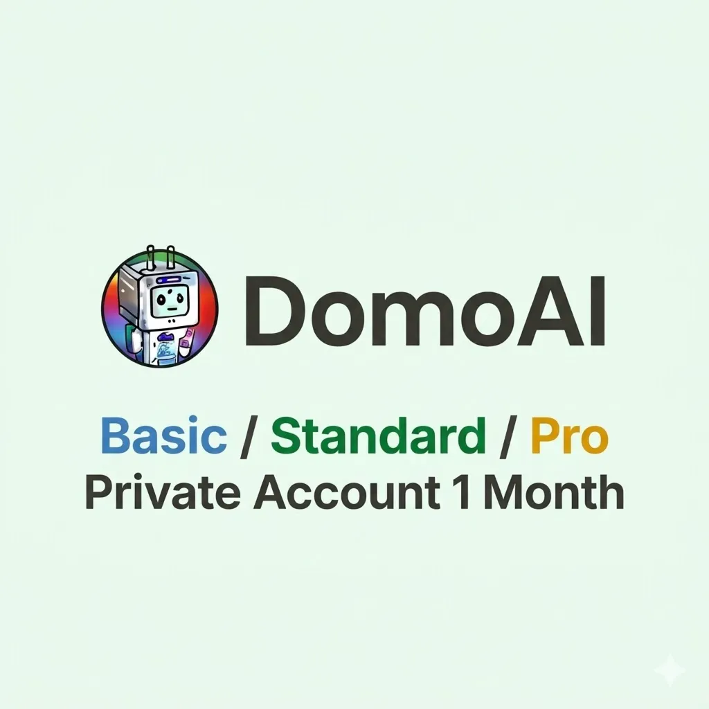 Domo AI Basic/Standard/Pro Private Account 1 Month