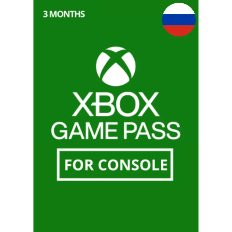 XBOX GAME PASS на 3 месяца для консоли - РОССИЯ