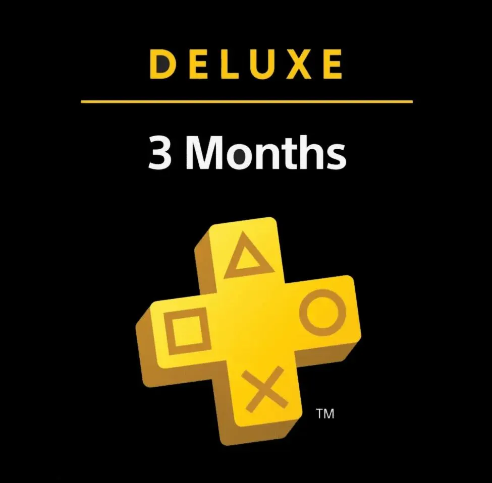 PlayStation Plus Deluxe 3 месяца Турция