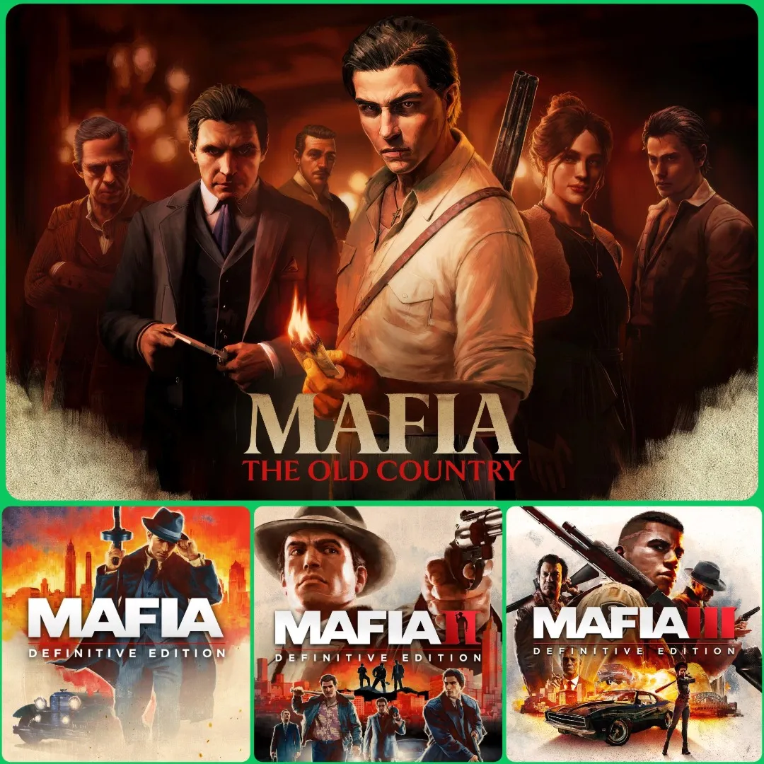  Mafia: The Old Country Deluxe Edition + 6 Игр [Xbox Series X|S]