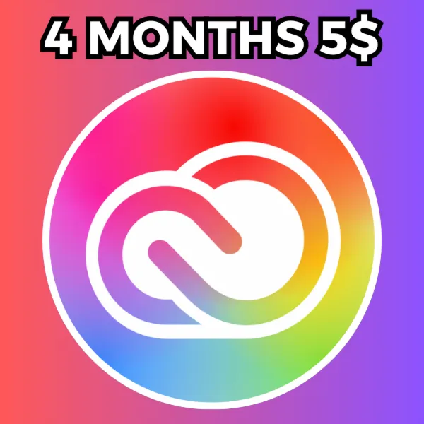 Adobe Creative Cloud Pro | Персональный доступ на 4 месяца | АВТОМАТИЧЕСКАЯ ДОСТАВК
