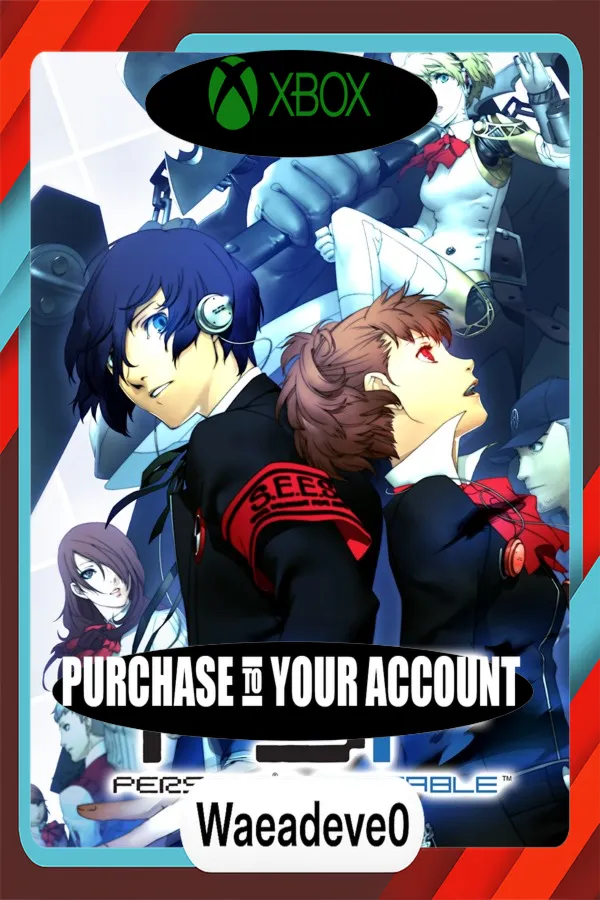 Persona 3 Portable Xbox – Purchase for Your Account