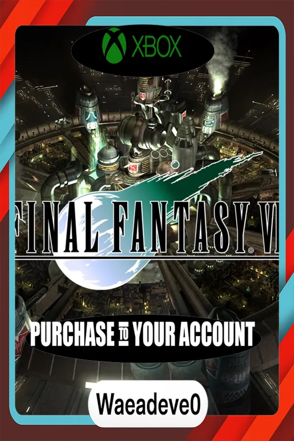 FINAL FANTASY VII Xbox – Purchase for Your Account
