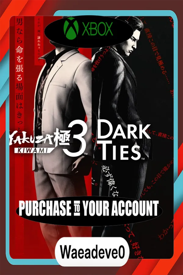 Yakuza Kiwami 3 & Dark Ties Xbox – Purchase for Your Account