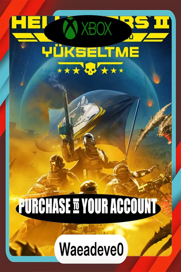 HELLDIVERS™ 2 Super Citizen Sürümü - Yükseltme Xbox – Purchase for Your Account