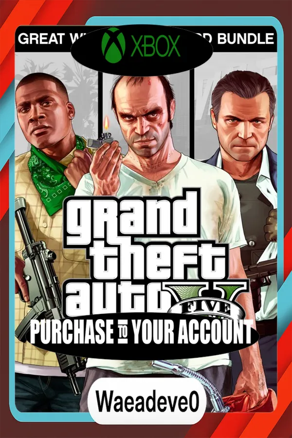 Grand Theft Auto V: Edición Premium y tarjeta Gran tiburón blanco Xbox – Purchase for