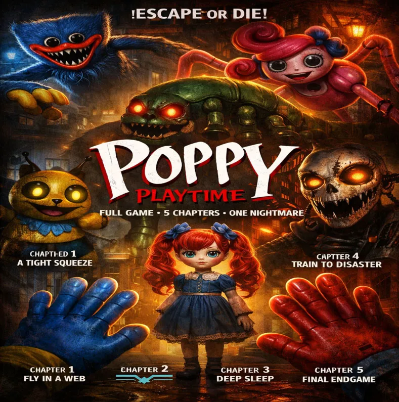 Время игр Поппи Главы: 1+2+3+4+5 - Коллекция для фанатовБыстрая доставка