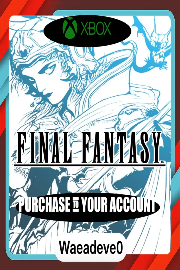 FINAL FANTASY Xbox – Purchase for Your Account