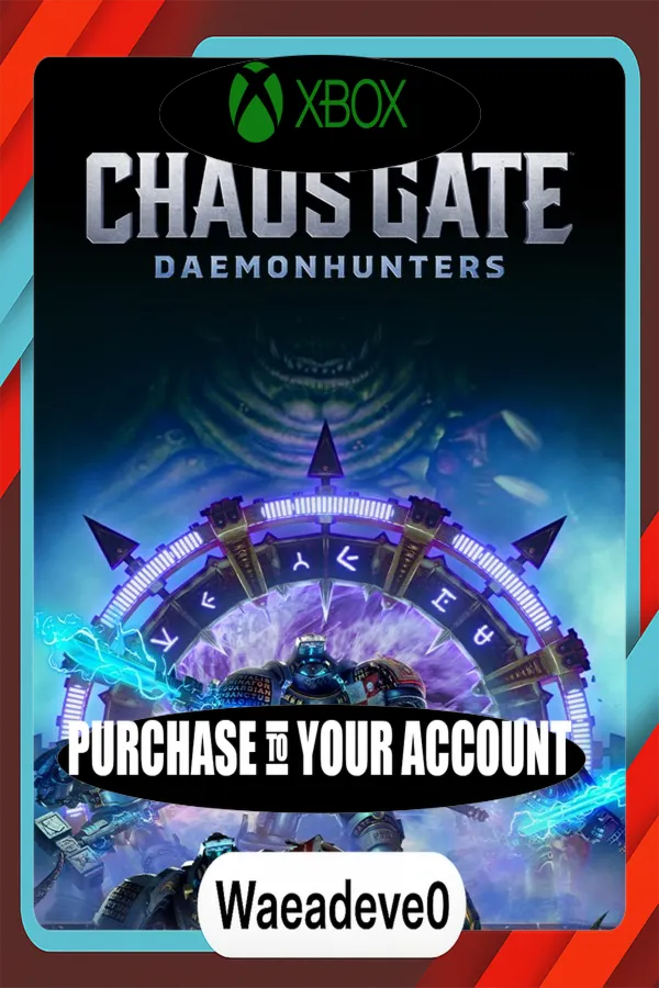 Warhammer 40000: Chaos Gate - Cazadores de demonios - Edición Purificador Xbox – Purc