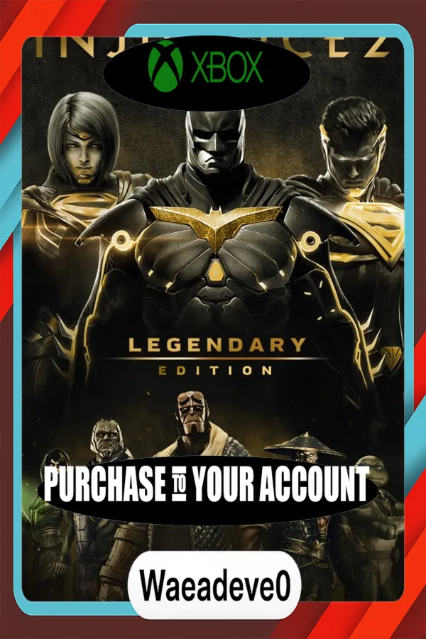 Injustice™ 2 - Legendary Edition Xbox – Purchase for Your Account