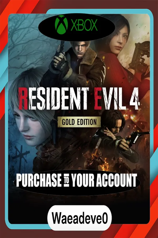 Resident Evil 4 Gold Edition Xbox – Purchase for Your Account