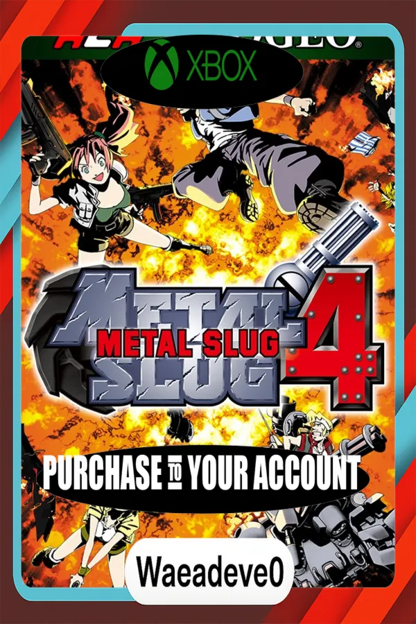 ACA NEOGEO METAL SLUG 4 Xbox – Purchase for Your Account
