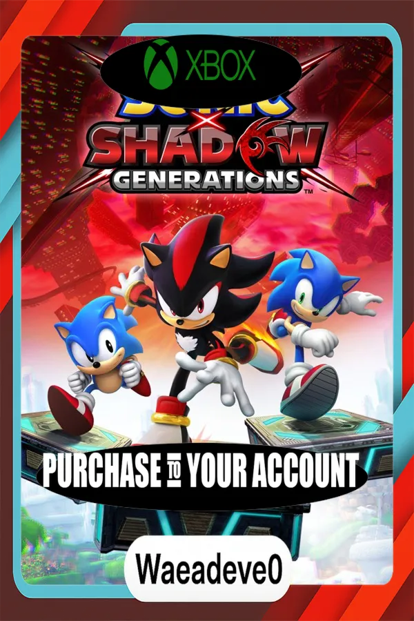 Edición digital Deluxe de SONIC X SHADOW GENERATIONS Xbox – Purchase for Your Account