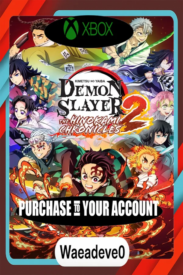 Demon Slayer -Kimetsu no Yaiba- The Hinokami Chronicles 2 Xbox – Purchase for Your Ac
