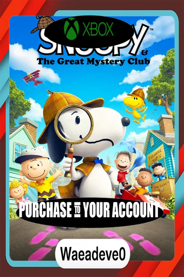 Snoopy & The Great Mystery Club Xbox – Purchase for Your Account