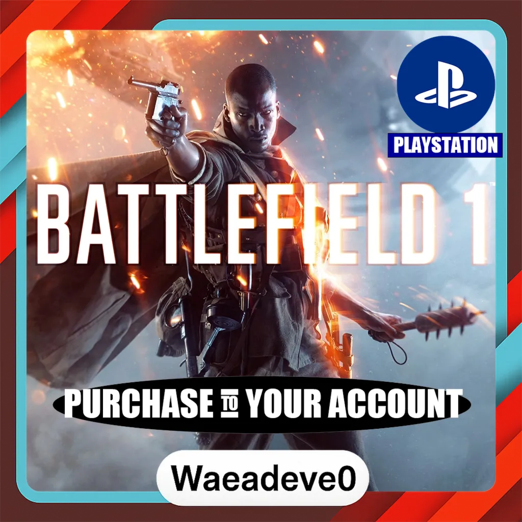 Battlefield™ 1 – PlayStation (PSN) – Purchase in Your Account