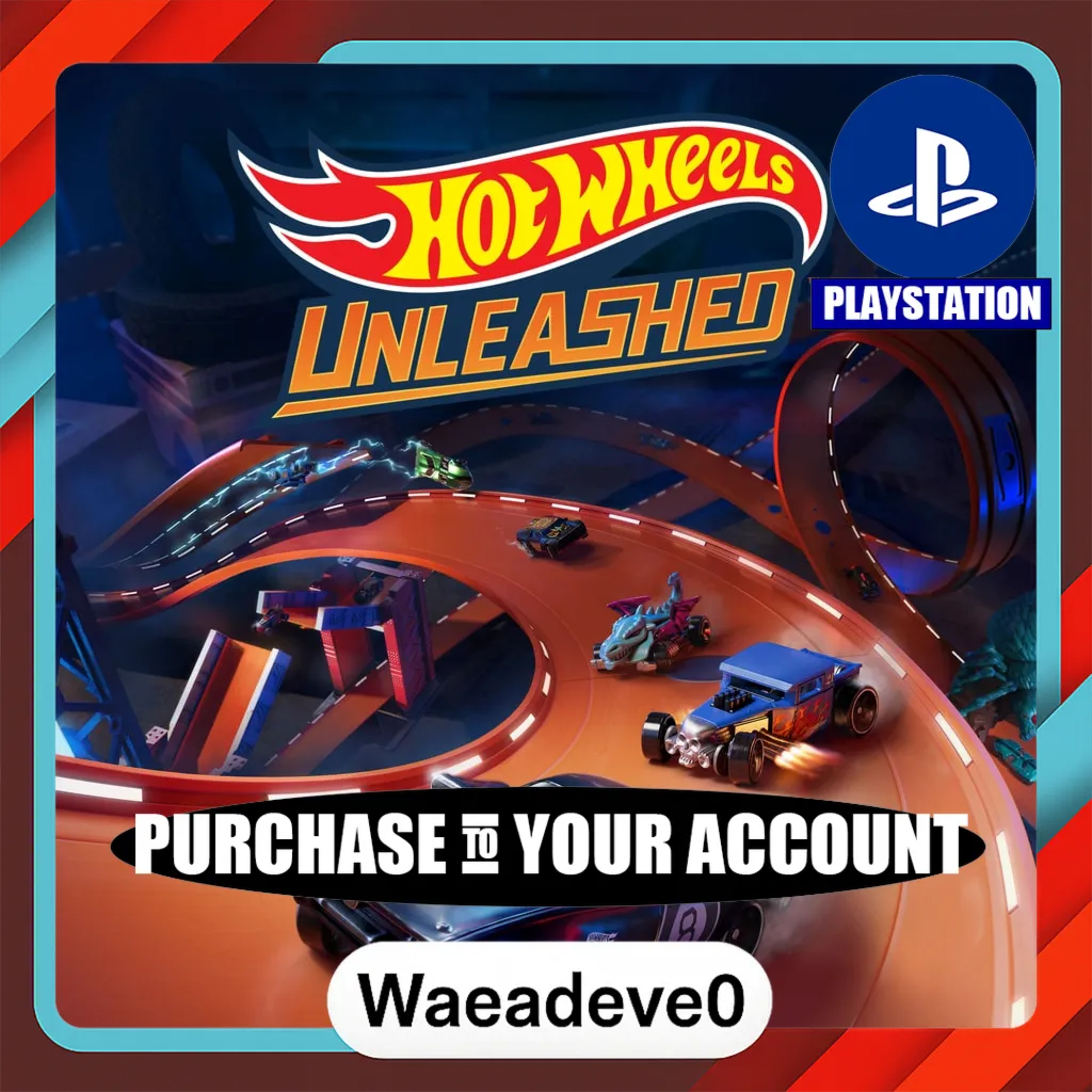 HOT WHEELS UNLEASHED™ – PlayStation (PSN) – Purchase in Your Account