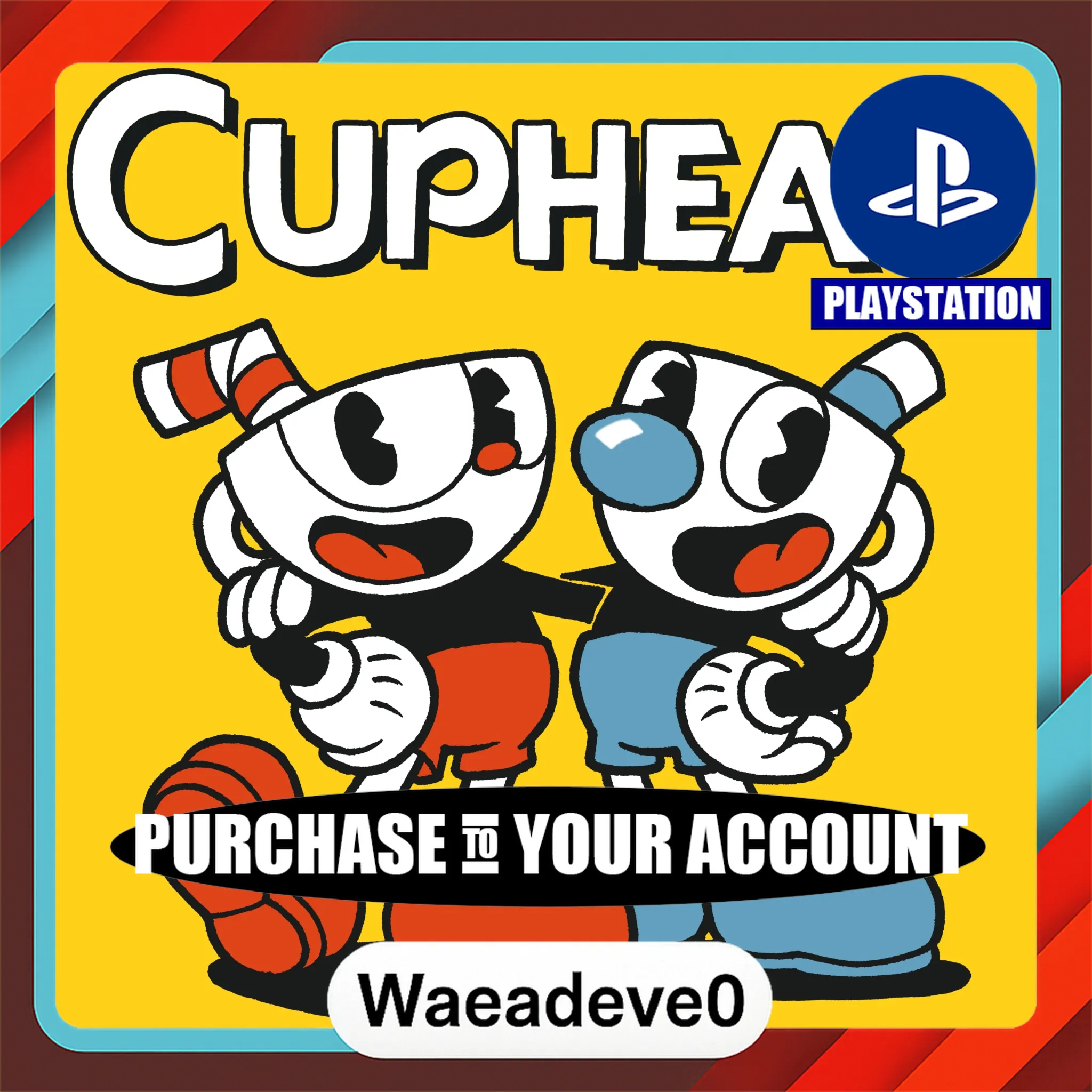 Cuphead – PlayStation (PSN) – Purchase in Your Account