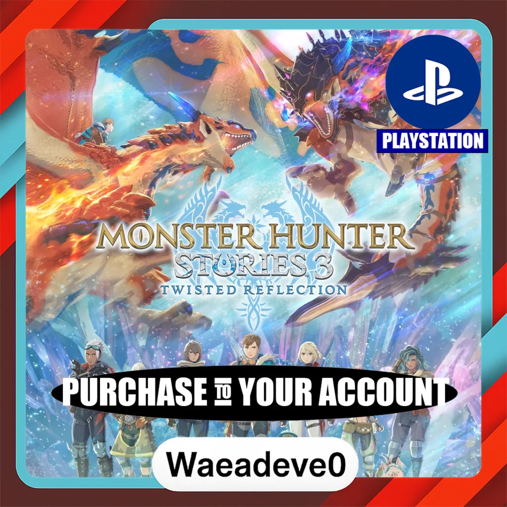 Monster Hunter Stories 3: Twisted Reflection – PlayStation (PSN) – Purchase in Your A