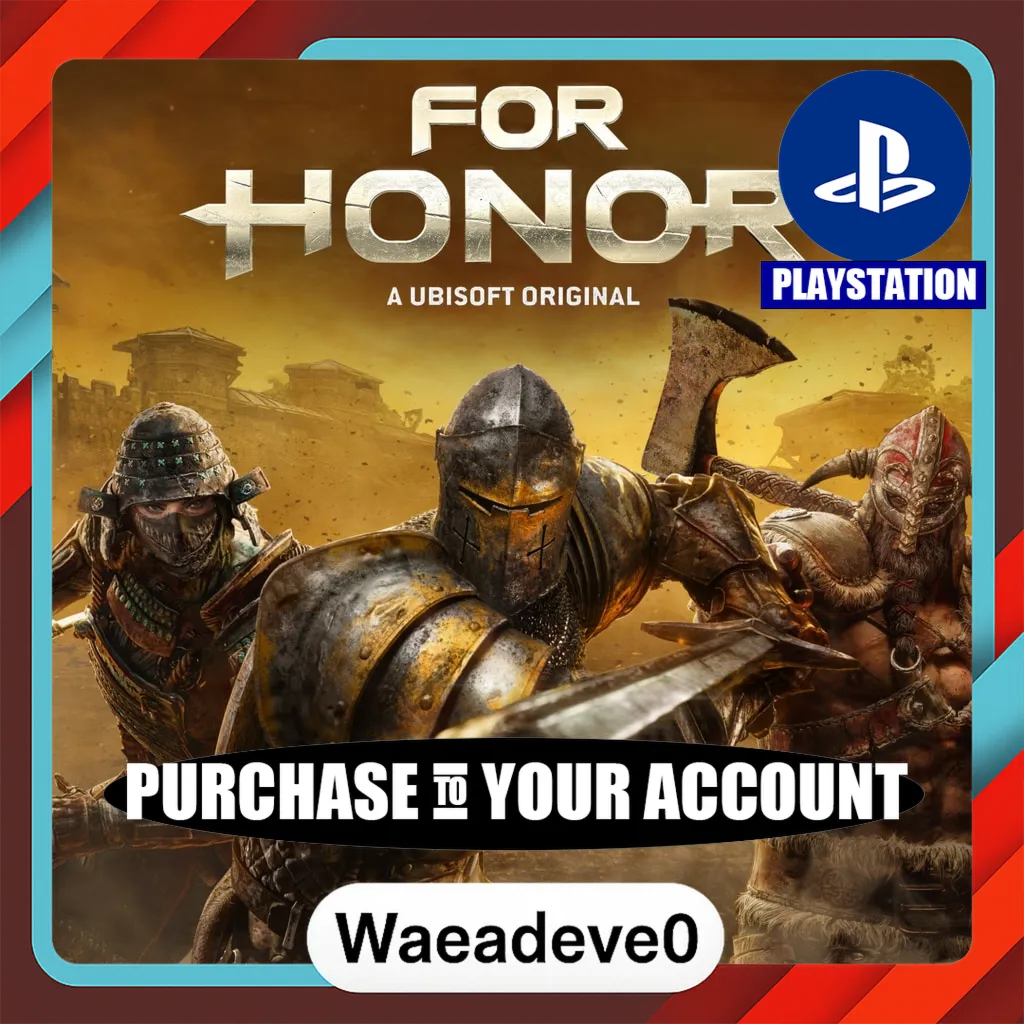 FOR HONOR – PlayStation (PSN) – Purchase in Your Account