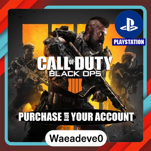 Call of Duty®: Black Ops 4 – PlayStation (PSN) – Purchase in Your Account
