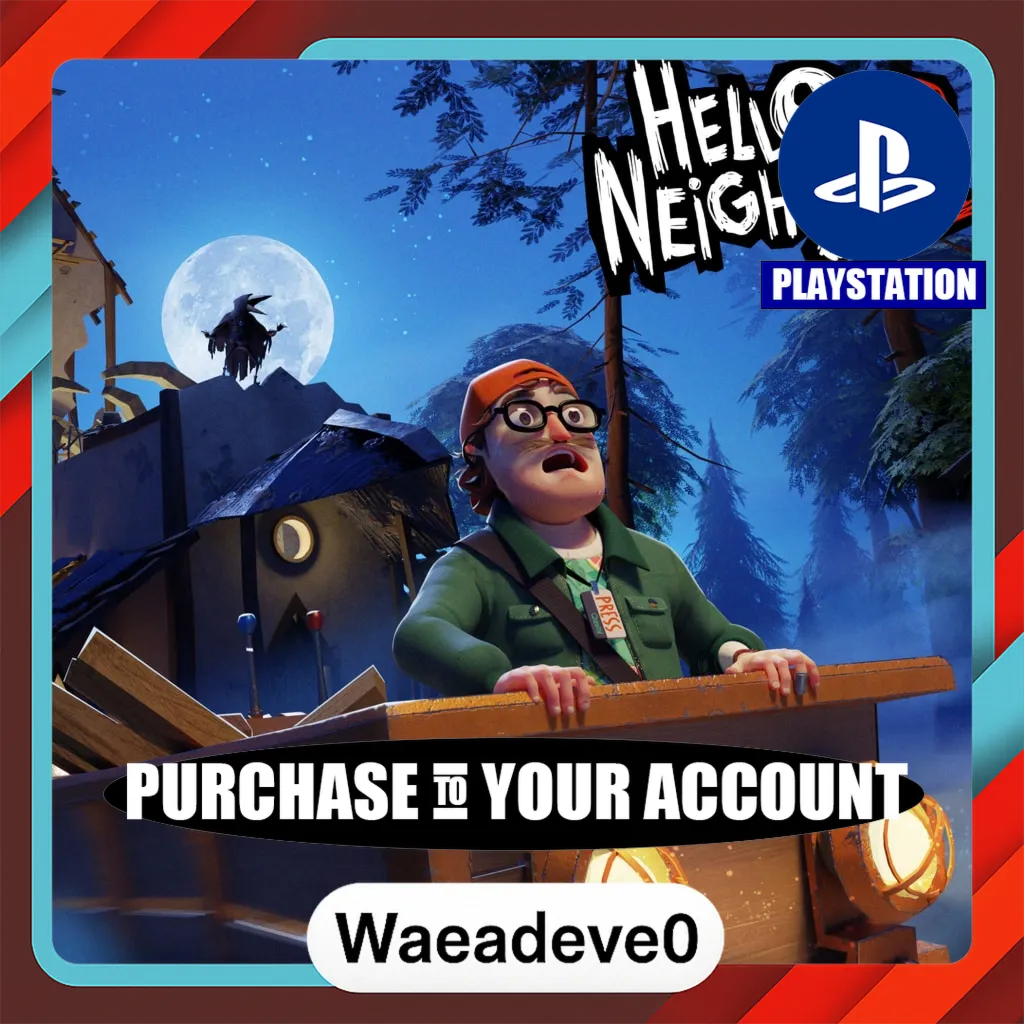 Hello Neighbor 2 – PlayStation (PSN) – Purchase in Your Account