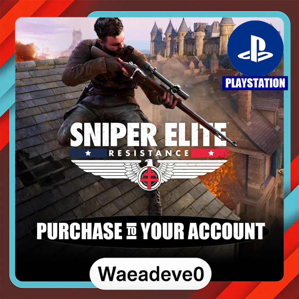 Sniper Elite: Resistance PS4™ & PS5™ – PlayStation (PSN) – Purchase in Your Account