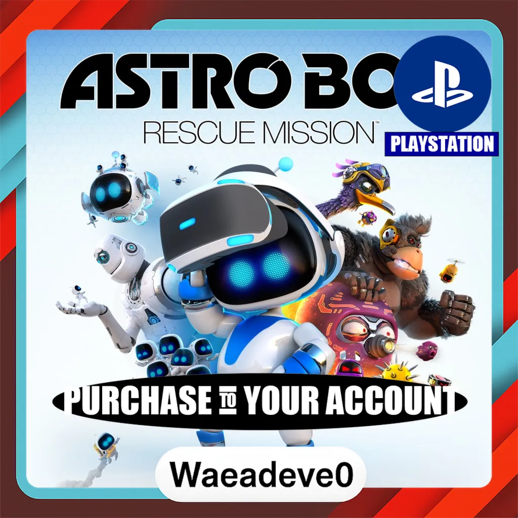 ASTRO BOT Rescue Mission™ – PlayStation (PSN) – Purchase in Your Account