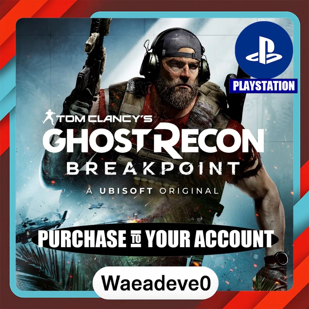 Tom Clancy's Ghost Recon® Breakpoint – PlayStation (PSN) – Purchase in Your Account
