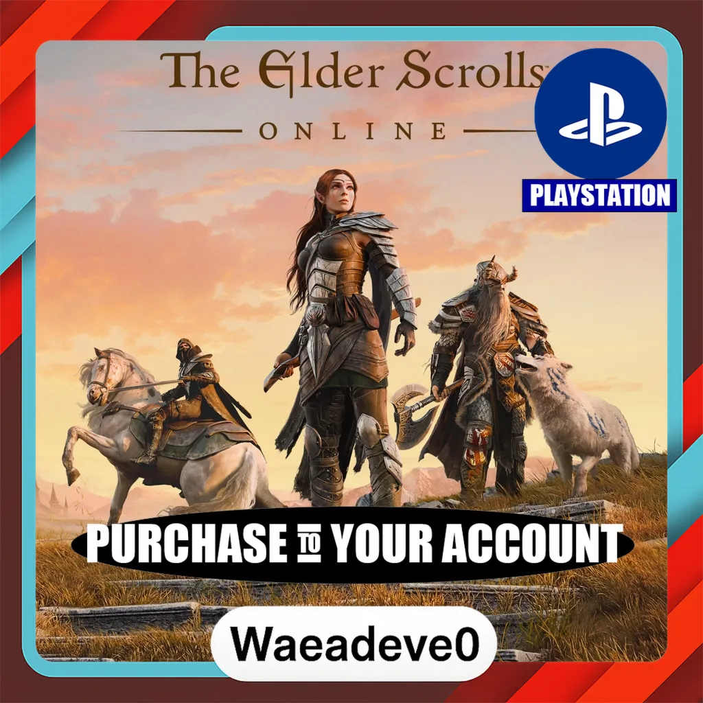 The Elder Scrolls Online: Standard Edition – PlayStation (PSN) – Purchase in Your Acc