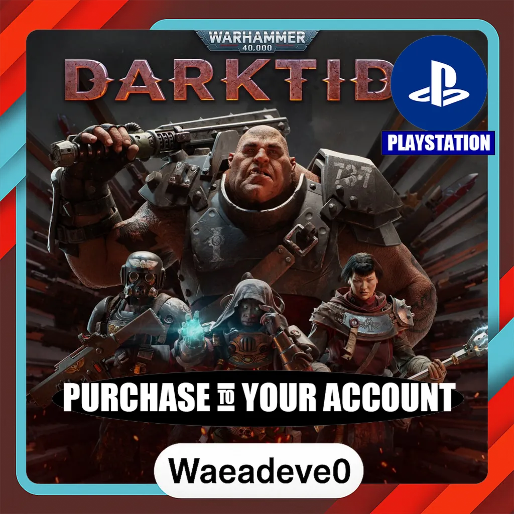 Warhammer 40,000: Darktide – PlayStation (PSN) – Purchase in Your Account