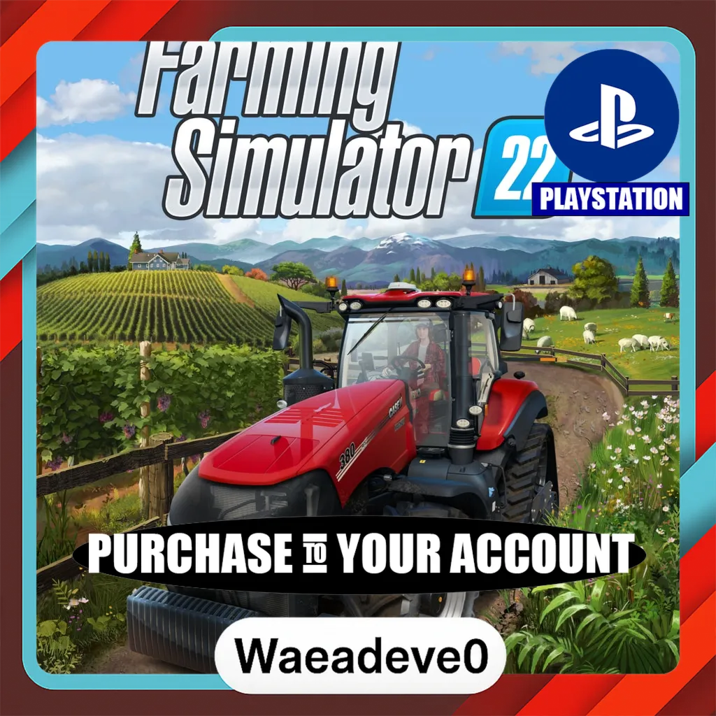 Farming Simulator 22 – PlayStation (PSN) – Purchase in Your Account