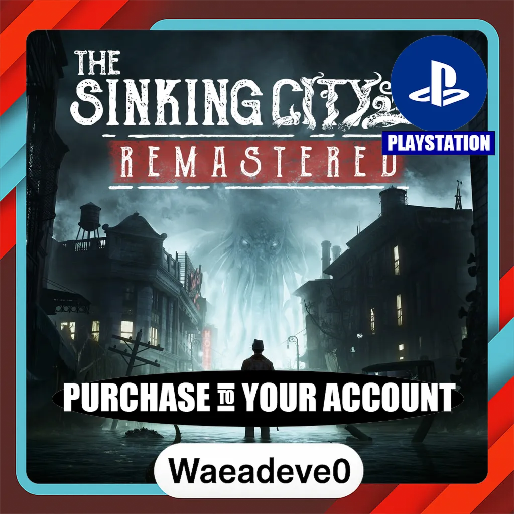 The Sinking City Remastered – PlayStation (PSN) – Purchase in Your Account
