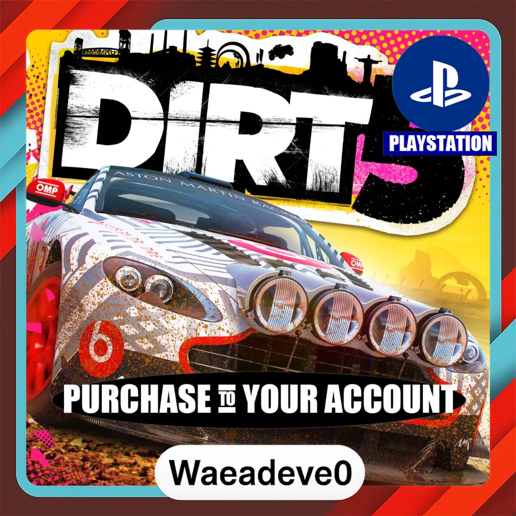 DIRT 5 PS4 & PS5 – PlayStation (PSN) – Purchase in Your Account