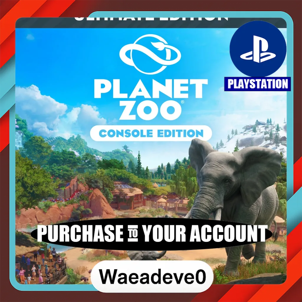 Planet Zoo – PlayStation (PSN) – Purchase in Your Account