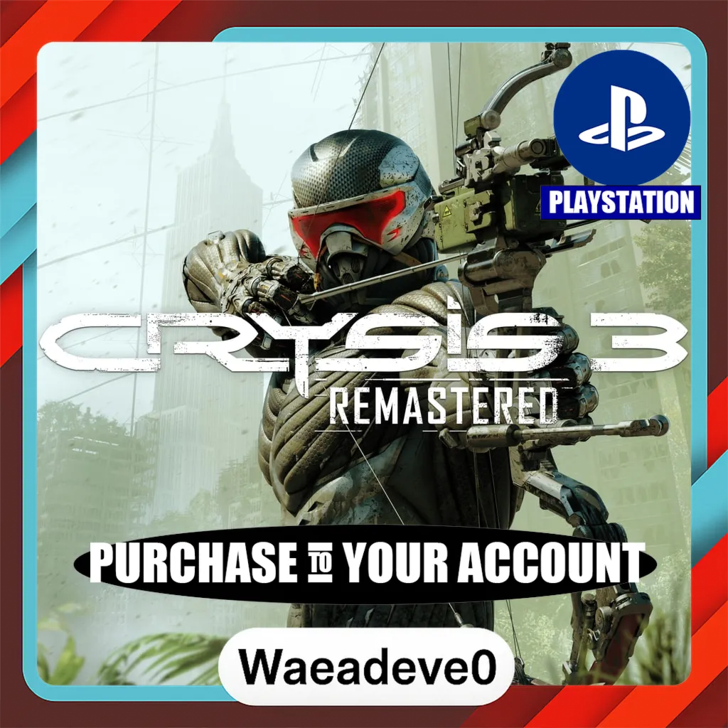 Crysis 3 Remastered – PlayStation (PSN) – Purchase in Your Account