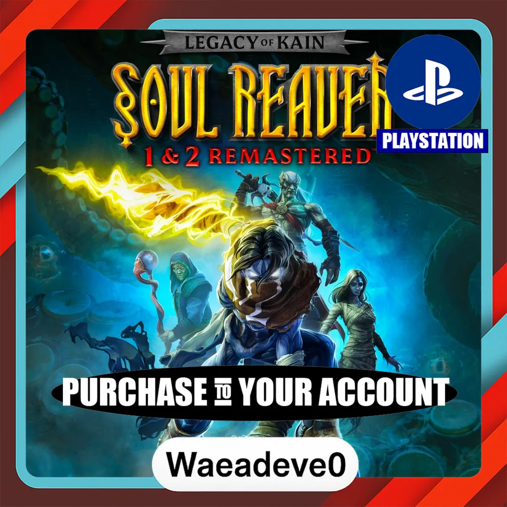 Legacy of Kain™ Soul Reaver 1&2 Remastered PS4 & PS5 – PlayStation (PSN) – Purchase i
