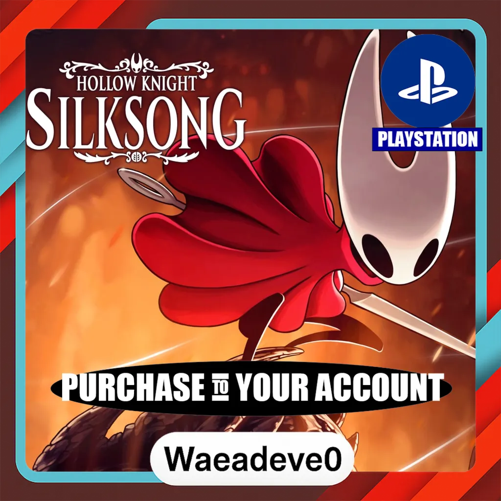 Hollow Knight: Silksong – PlayStation (PSN) – Purchase in Your Account