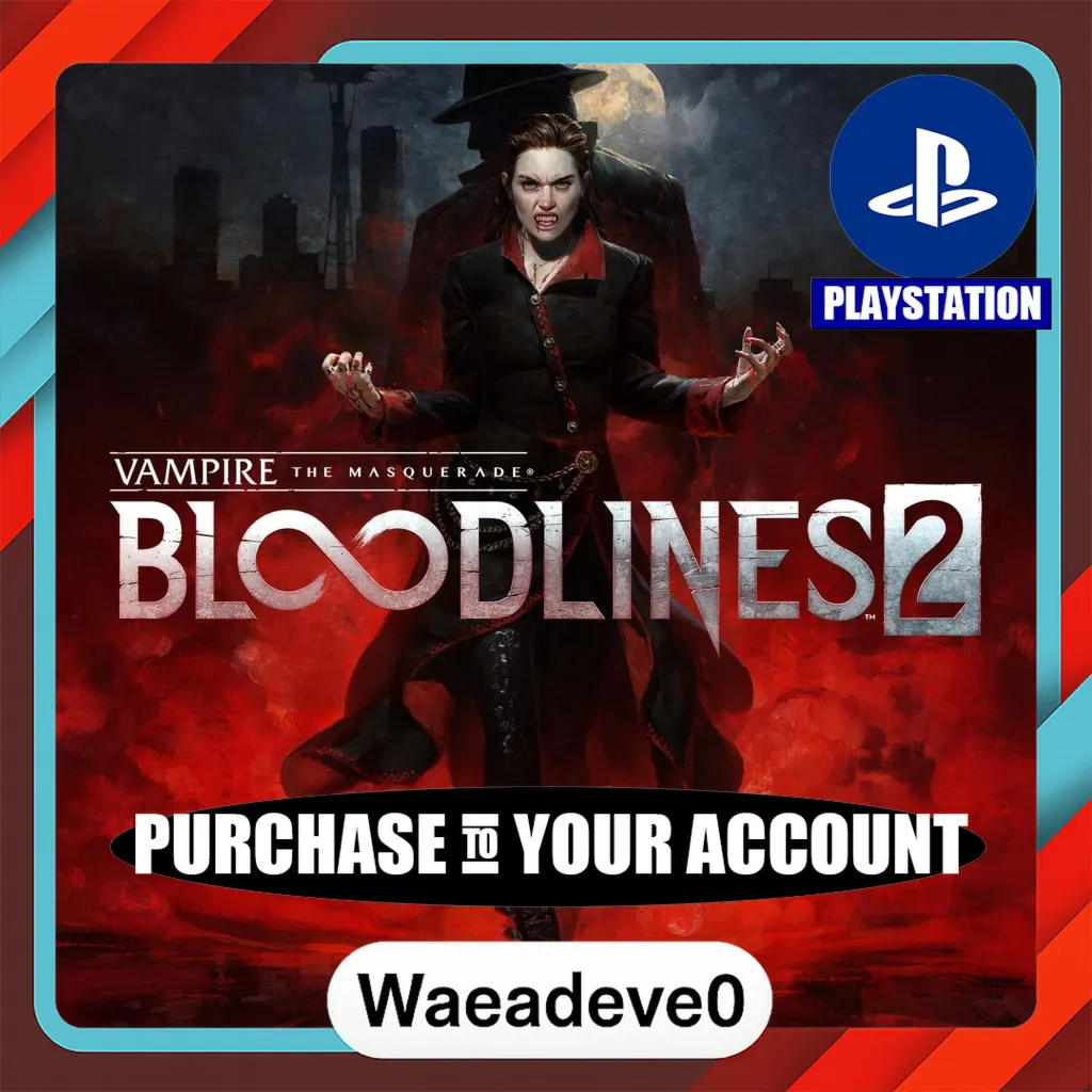 Vampire: The Masquerade® - Bloodlines™ 2 – PlayStation (PSN) – Purchase in Your Accou