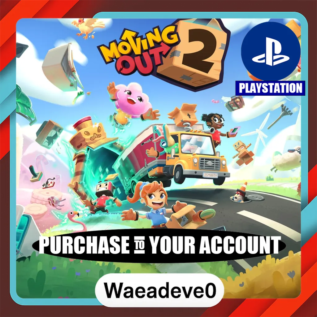 Moving Out 2 – PlayStation (PSN) – Purchase in Your Account