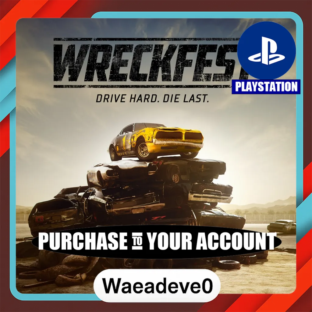 Wreckfest PlayStation®5 Version – PlayStation (PSN) – Purchase in Your Account